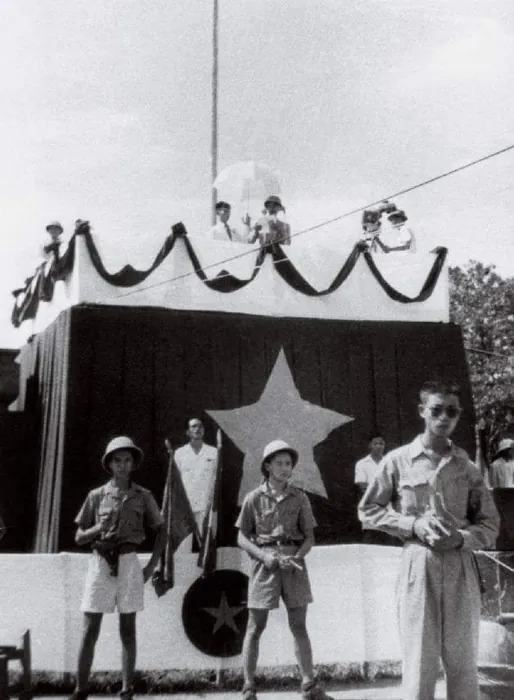 Lễ đài Quảng trường Ba Đình ngày 2/9/1945